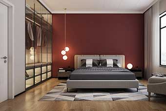 东方现代风格-卧室