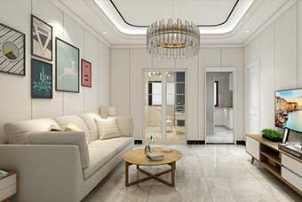 东方现代风格-客厅